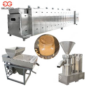 Ligne de production complète de beurre de cacahuète de 100 kg par 500 kg/h, grande ligne de transformation de beurre de cacahuète complète - Product Image 3