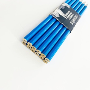 Lápices Escolares Redondos de Madera Azul HB de Primera Calidad, con Mina Negra, al por Mayor para Niños, Hechos en China - Product Image 5
