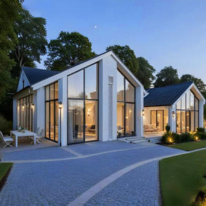 Maisons préfabriquées 2 chambres à coucher Maisons préfabriquées de luxe Villas en acier léger Maisons manufacturées Kits de maisons préfabriquées - Product Image 2