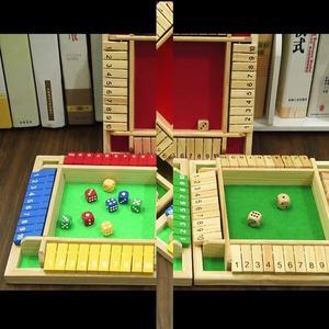 Juego de mesa digital de madera de cuatro caras con tarjetas, <span class=keywords><strong>para</strong></span> reuniones infantiles, de mesa, <span class=keywords><strong>para</strong></span> varias personas, rompecabezas de fiesta, juguete divertido - Product Image 6