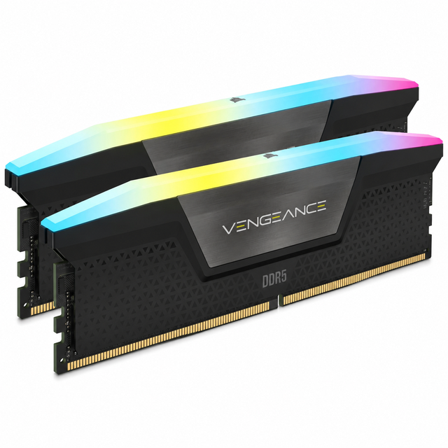 Vengeance RGB 32GB (2 X 16GB) 288-Pin PC RAM DDR5 6000 (PC5 48000) Desktop Memory Model CMH32GX5M2E6000C36