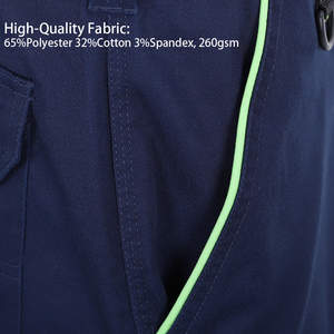 Pantalons <span class=keywords><strong>de</strong></span> <span class=keywords><strong>travail</strong></span> multi-poches et multi-usages en tissu sergé coton/élasthanne pour hommes, personnalisés en usine - Product Image 5