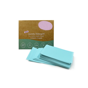 Chất làm mềm vải sạch mới loại nhãn hiệu riêng máy giặt Máy sấy chất tẩy rửa tấm - Product Image 6