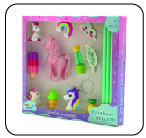 Amazon hotselling mini candy bar erasers puzzle pencil  bulk eraser bubble for school small size bulk Borrador