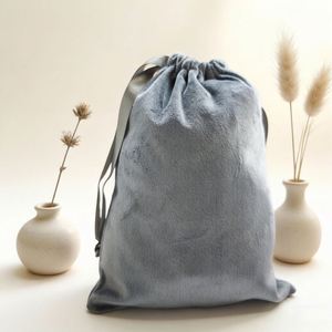 Bolsa de Terciopelo de Algodón con Cordón para Té, Gafas de Sol, Accesorios, Bolsa de Mano Reutilizable, Estuche Cosmético Económico al por Mayor - Product Image 3