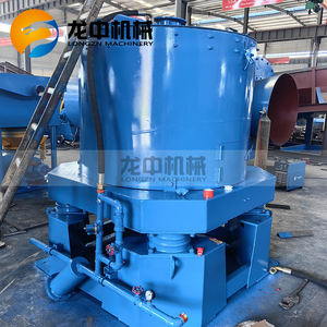 מכונת ריכוז צנטריפוגלית קנלסון 10-20 טון לשעה, להפקת זהב סלעי, זהב אלוביאלי וזהב דק, מחומר פלדה, עם מנוע ומשאבה חדשים. - Product Image 1