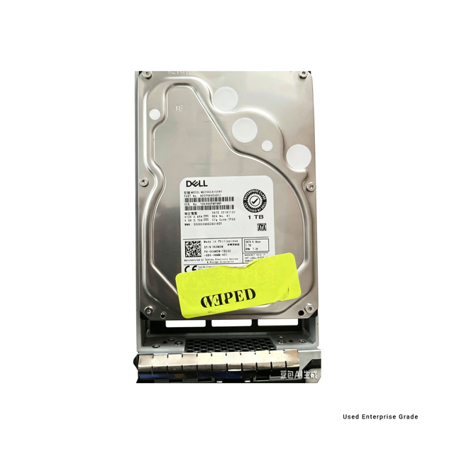 Used 1TB SATA 6Gb/s 7200 RPM 3.5-inch Internal Hard Drive No External Power Supply for Server 0K4M5W