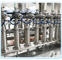 Volledig Automatische PLC 220V Lineaire Zuiger Honing Hete Chili Saus Pinda Boter Fles Ketchup Afvulmachine 2000BPH Hoge Nauwkeurigheid