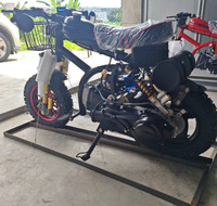 Klr 650 Kit de conversion d'injection de carburant Rx 100 vélo 10000w moteurs de moto électrique Tmx 155 adultes 15 ans garçon TUZ125 150