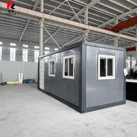 Offre Spéciale : Maison Conteneur Pliable Type Z – Appartement Moderne Portable, Bureau Mobile Compact avec Mur Rideau en Verre