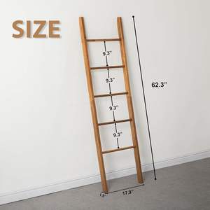 Étagère de <span class=keywords><strong>plafond</strong></span> en bois à 6 niveaux EUDR en bois d'acacia pour le salon - Product Image 2