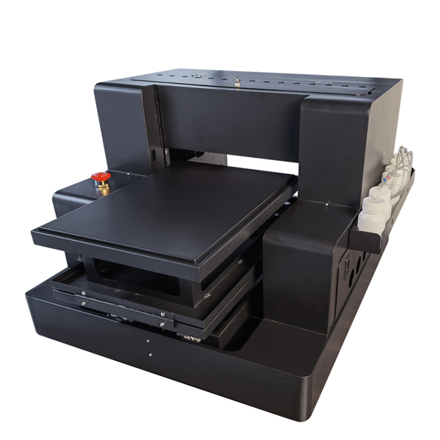 Factory Wholesale Digital Flatbed T-shirt Printer DTG Flatbed Printer for Textile Material with Free Rotary Printing Sevice