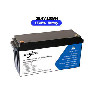 E-nice 25.6V Stackable istiflenebilir lityum demir fosfat pil paket ev güneş enerjisi RV güç kaynağı için kurşun-asit alternatif - Product Image 1