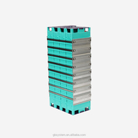 Baterai Lithium Ion 3.2v 200ah hijau isi ulang untuk sistem energi surya