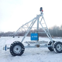 Système d'irrigation à Pivot central mobile, panneau de commande à énergie solaire, meilleur prix 2022