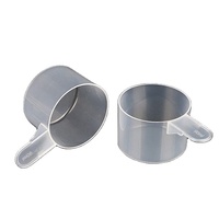 Cuillères doseuses en plastique à manche court de 90 ml 45 g pour céréales, grains, fourrage, protéines, lait en poudre, détergent, compléments alimentaires, grandes cuillères