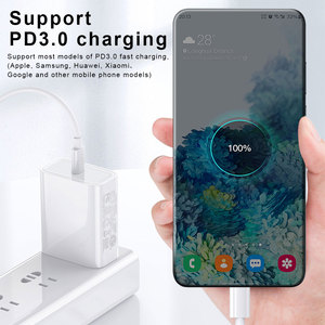 Chargeur USB Type C PD 18W 20W 30W pour iPhone, accessoires mobiles OEM, prise EU, chargeur rapide pour téléphone portable - Product Image 5