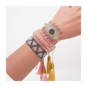 Wholesale Adjustable <strong>Bracelets</strong> Jewelry Wide <strong>Boho</strong> Handmade Pulseras Seed Beads Miyuki <strong>Bracelet</strong> - Product Image 4