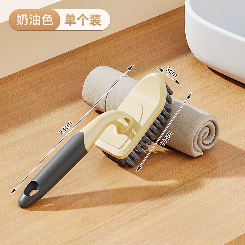 Cepillo de mango largo - color crema