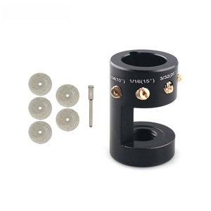 Meuleuse d'électrodes en tungstène, outil de meulage d'angle en alliage d'aluminium, accessoire de soudage YC102623-BK - Product Image 2