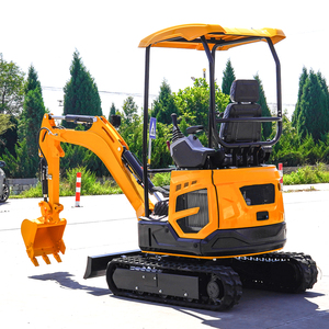 Gratis verzending CE-gekeurde minigraafmachine fabrikant kleine graafmachine 1,8 ton Chinese boerderij micro graafmachines met accessoires - Product Image 1