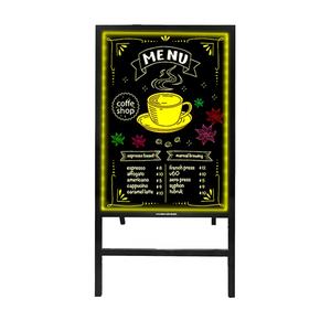 DIY发光二极管书写信息显示板，带遥控手写发光二极管霓虹灯效果餐厅菜单标志 - Product Image 2