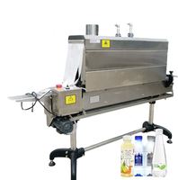 Machine d'emballage sous film rétractable pour bouteilles d'eau en plastique de 5 gallons avec scellage automatique à la vapeur