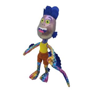 Peluche Monstre Marin Luca Alberto 38 cm, Peluche Douce pour Fille, <span class=keywords><strong>Dessin</strong></span> <span class=keywords><strong>Animé</strong></span> Violet, Certifiée EN71, 100% Coton PP, Cadeau d'Anniversaire pour Enfants - Product Image 2