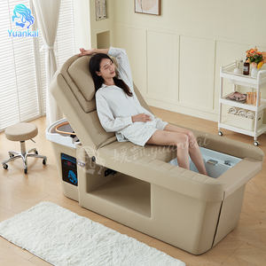 Elektrisch verstellbarer Thai-<span class=keywords><strong>Massage</strong></span>-Shampoo-Stuhl für Schönheitssalons mit Rückenlehne und japanischem Kopf-Spa-Bett für Fußpflege - Product Image 1