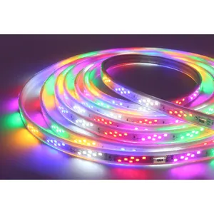 2022 Keluaran Baru Cob Rgb Led Strip 768Leds/M 24V Ip65 Tahan Air Fleksibel Rgb Led Strip Cahaya