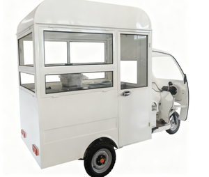 Tricycle à repas à 3 roues, configurations de tables personnalisables, adapté à diverses catégories alimentaires, véhicule polyvalent - Product Image 4