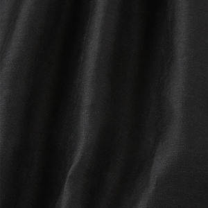 Abito Mini da Donna OEM in Misto <span class=keywords><strong>Lino</strong></span> <span class=keywords><strong>Nero</strong></span> con Allacciatura Incrociata Abito Estivo - Product Image 4