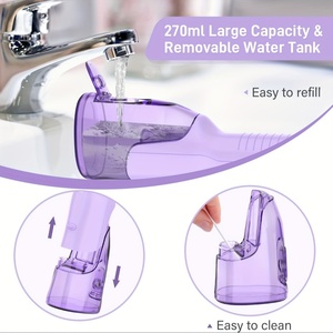 Portatile Cordless Denti Macchina a Getto Professionale per l'Orale Elettrico Acqua Filo per la Pulizia del Filo di Petto - Product Image 5