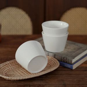 Mug kopi Mini keramik 180ml, persediaan tanpa pegangan untuk hadiah penggunaan kantor rumah - Product Image 4