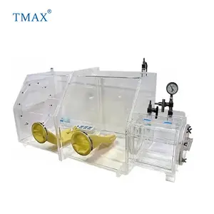 TMAX 상표 실험실 온갖 약실 크기를 가진 투명한 아크릴 진공 글로브 박스