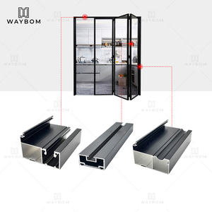 35 Puertas y ventanas plegables delgadas <span class=keywords><strong>para</strong></span> partición de <span class=keywords><strong>perfil</strong></span> de aluminio Oficina Puerta plegable corredera <span class=keywords><strong>Perfil</strong></span> de aluminio <span class=keywords><strong>para</strong></span> puerta <span class=keywords><strong>abatible</strong></span> - Product Image 3