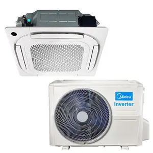 Sistema de teto ac hvac 4 vias cassete tipo divisão do ar condicionado série vrf unidade vrv