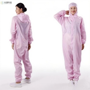 Hoodes à capuche rayées, anti-poussière et antistatiques, durables, réutilisables, <span class=keywords><strong>de</strong></span> haute qualité, directement <span class=keywords><strong>de</strong></span> l'usine, pour l'industrie <span class=keywords><strong>électronique</strong></span>. - Product Image 2