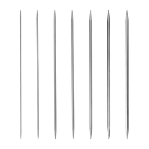 Đôi nhọn thép không gỉ dệt sợi kim thẳng Áo len đan kim thiết lập - Product Image 5