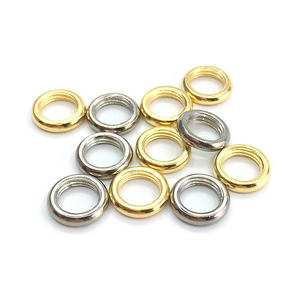 Écrous à anneau de lampe <span class=keywords><strong>M10x1</strong></span> Écrous filetés ronds Accessoires d'éclairage Lustre en cristal Pendentif Pièces de lampe de table - Product Image 1