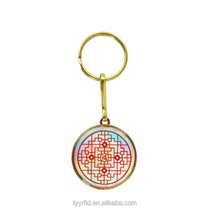 Phong cách mới 13.56MHz RFID <span class=keywords><strong>NFC</strong></span> Keychain tag ntag213 Epoxy <span class=keywords><strong>keyfob</strong></span> không thấm nước mã QR tag với biểu tượng tùy chỉnh - Product Image 2