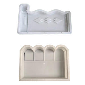 Grande recinzione in calcestruzzo, stampo per percorso da giardino stampo in plastica per cemento, fai da te giardino giardino recinto utensile - Product Image 3