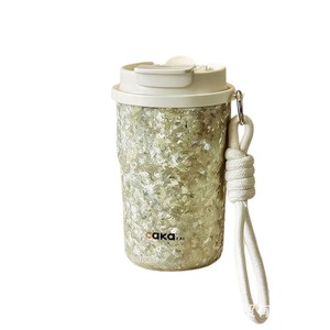 Pure Titanium Coffee Cup 240g Lightweight <b>Insulated</b> Travel <b>Mug</b> With Slide Cover Portable For Outdoor Use - Product Image 4