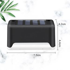 Lampes de terrasse <span class=keywords><strong>LED</strong></span> solaire sans fil, imperméable conforme à la norme IP65, économie d'énergie, éclairage d'extérieur, luminaire décoratif, idéal pour un jardin ou une clôture, 16 unités - Product Image 6