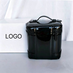 Luxury brand new portable <b>makeup</b> case with lacquered shiny surface cosmetics gift set - <b>compact</b> <b>makeup</b> bag for Valentine's Day g - Product Image 2