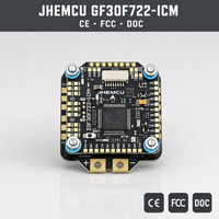 Contrôleur de vol JHEMCU GF30F722-ICM F722 Flytower F7 avec ESC 4-en-1 45A 55A 3-8S pour drones FPV Freestyle Cinewhoop de 5-7 pouces