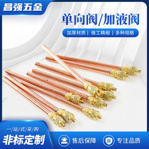 Válvula de Retención de Refrigerante Changqiang de 50mm y 90mm, Manual, de Latón, para Piezas de Refrigeración y Aire Acondicionado - Product Image 5