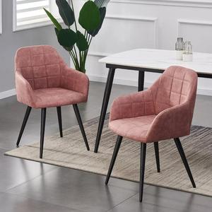 नई शैली थोक रेस्तरां बैकरेस्ट लाउंज आराम के साथ सजावट कमरे की कुर्सियां - Product Image 2