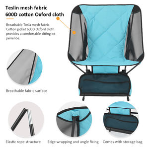 Silla de Playa Plegable Portátil para Exteriores con Logotipo Personalizado, Extra Grande, Ligera, Compacta, Relajante, para Acampar, con Portavasos - Product Image 4