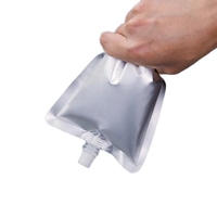 Emballage de sac à fermeture éclair de 50ml/100ml/150ml/1L en aluminium de qualité alimentaire écologique personnalisé pour les pâtes à soupe au lait-Sacs en plastique